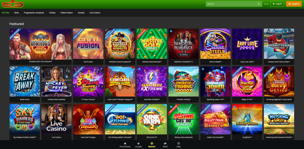 Casino Classic Computer, Tablet & Laptop games section view