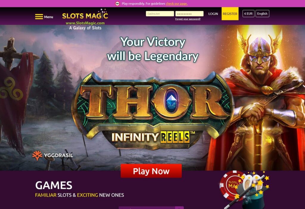 Slots Magic Casino Computer, Tablet and Laptop thro victory infinity 