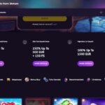 Slotum Casino Home Page Screen