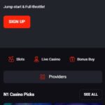 N1 Casino Mobile View