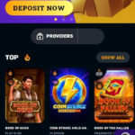 RocketPlay Casino Mobile View