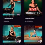 Zoome Casino Live Games Section