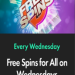 Bet365 mobile promotion for a 'New Player Offer' featuring 100 free spins for playing participating slots. The design includes a slot machine background with card suit icons and a prominent green 'Registration' button for easy access