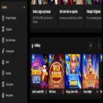 Mobile view of Fairspin casino homepage displaying various navigation options on the left including Casino, Sport, Wheel, Token, Tournaments, and more. The main section features promotional banners for sign-up bonuses, sports betting, and Fairspin Originals. Below, there are sections for "Holiday" games including Joker's Jewels Wild, Wild Circus, Energy Joker, and Circus Delight, as well as "Crash games" such as Aviator, Mines, Crash Royale, and Aero. The top right corner includes "Log in" and "Sign up" buttons