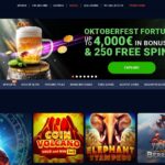 Dream.bet Casino Home Page Screen