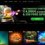 Hot.bet Casino Home Page Screen