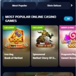 NetBet Casino Mobile View