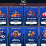 Rollino Casino Bonuses Section