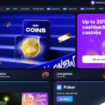 1win Casino Home Page Screen