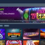 Luckland Casino Home Page Screen