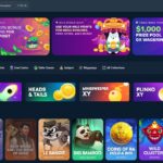 Wild.io Casino Home Page Screen